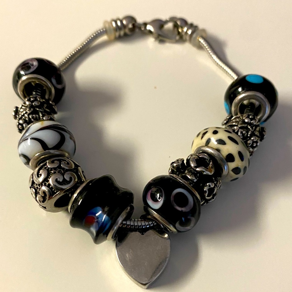 Women’s Murano Glass Beaded Bracelet